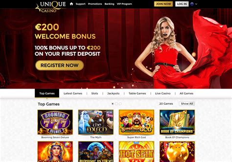 free unique casino